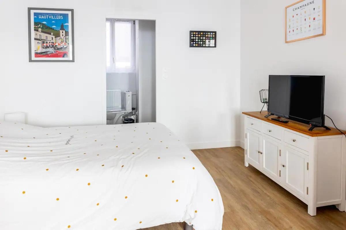Studio Cosy Pinot Meunier Au Coeur D'Hautvillers Kültér fotó